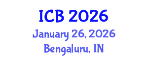 International Conference on Bioethics (ICB) January 26, 2026 - Bengaluru, India International Conference on Bioethics (ICB) January 26, 2026 - Bengaluru, India