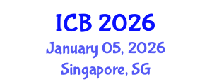 International Conference on Bioethics (ICB) January 05, 2026 - Singapore, Singapore International Conference on Bioethics (ICB) January 05, 2026 - Singapore, Singapore