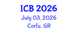 International Conference on Bioethics (ICB) July 03, 2026 - Corfu, Greece International Conference on Bioethics (ICB) July 03, 2026 - Corfu, Greece