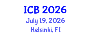 International Conference on Bioethics (ICB) July 19, 2026 - Helsinki, Finland International Conference on Bioethics (ICB) July 19, 2026 - Helsinki, Finland