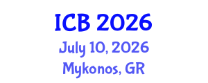 International Conference on Bioethics (ICB) July 10, 2026 - Mykonos, Greece International Conference on Bioethics (ICB) July 10, 2026 - Mykonos, Greece