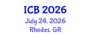 International Conference on Bioethics (ICB) July 24, 2026 - Rhodes, Greece International Conference on Bioethics (ICB) July 24, 2026 - Rhodes, Greece