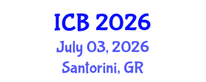 International Conference on Bioethics (ICB) July 03, 2026 - Santorini, Greece International Conference on Bioethics (ICB) July 03, 2026 - Santorini, Greece
