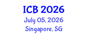 International Conference on Bioethics (ICB) July 05, 2026 - Singapore, Singapore International Conference on Bioethics (ICB) July 05, 2026 - Singapore, Singapore