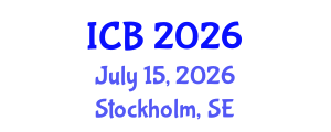 International Conference on Bioethics (ICB) July 15, 2026 - Stockholm, Sweden International Conference on Bioethics (ICB) July 15, 2026 - Stockholm, Sweden