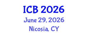 International Conference on Bioethics (ICB) June 29, 2026 - Nicosia, Cyprus International Conference on Bioethics (ICB) June 29, 2026 - Nicosia, Cyprus