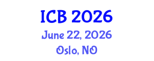 International Conference on Bioethics (ICB) June 22, 2026 - Oslo, Norway International Conference on Bioethics (ICB) June 22, 2026 - Oslo, Norway