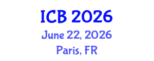 International Conference on Bioethics (ICB) June 22, 2026 - Paris, France International Conference on Bioethics (ICB) June 22, 2026 - Paris, France
