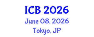 International Conference on Bioethics (ICB) June 08, 2026 - Tokyo, Japan International Conference on Bioethics (ICB) June 08, 2026 - Tokyo, Japan