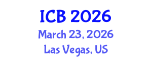 International Conference on Bioethics (ICB) March 23, 2026 - Las Vegas, United States International Conference on Bioethics (ICB) March 23, 2026 - Las Vegas, United States