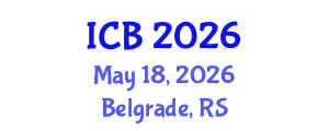International Conference on Bioethics (ICB) May 18, 2026 - Belgrade, Serbia International Conference on Bioethics (ICB) May 18, 2026 - Belgrade, Serbia