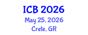 International Conference on Bioethics (ICB) May 25, 2026 - Crete, Greece International Conference on Bioethics (ICB) May 25, 2026 - Crete, Greece
