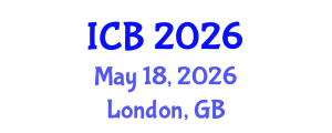 International Conference on Bioethics (ICB) May 18, 2026 - London, United Kingdom International Conference on Bioethics (ICB) May 18, 2026 - London, United Kingdom