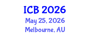 International Conference on Bioethics (ICB) May 25, 2026 - Melbourne, Australia International Conference on Bioethics (ICB) May 25, 2026 - Melbourne, Australia