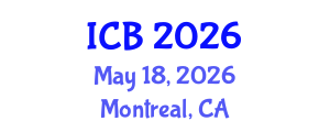 International Conference on Bioethics (ICB) May 18, 2026 - Montreal, Canada International Conference on Bioethics (ICB) May 18, 2026 - Montreal, Canada