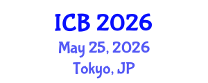 International Conference on Bioethics (ICB) May 25, 2026 - Tokyo, Japan International Conference on Bioethics (ICB) May 25, 2026 - Tokyo, Japan