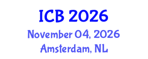 International Conference on Bioethics (ICB) November 04, 2026 - Amsterdam, Netherlands International Conference on Bioethics (ICB) November 04, 2026 - Amsterdam, Netherlands