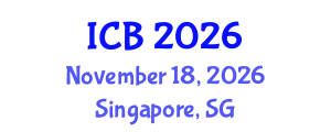 International Conference on Bioethics (ICB) November 18, 2026 - Singapore, Singapore International Conference on Bioethics (ICB) November 18, 2026 - Singapore, Singapore