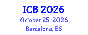 International Conference on Bioethics (ICB) October 25, 2026 - Barcelona, Spain International Conference on Bioethics (ICB) October 25, 2026 - Barcelona, Spain