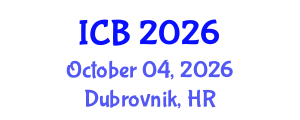 International Conference on Bioethics (ICB) October 04, 2026 - Dubrovnik, Croatia International Conference on Bioethics (ICB) October 04, 2026 - Dubrovnik, Croatia
