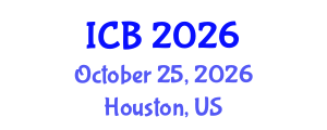 International Conference on Bioethics (ICB) October 25, 2026 - Houston, United States International Conference on Bioethics (ICB) October 25, 2026 - Houston, United States