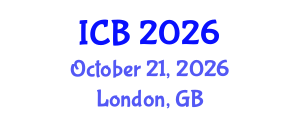International Conference on Bioethics (ICB) October 21, 2026 - London, United Kingdom International Conference on Bioethics (ICB) October 21, 2026 - London, United Kingdom