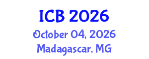 International Conference on Bioethics (ICB) October 04, 2026 - Madagascar, Madagascar International Conference on Bioethics (ICB) October 04, 2026 - Madagascar, Madagascar