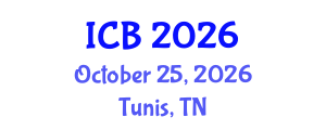 International Conference on Bioethics (ICB) October 25, 2026 - Tunis, Tunisia International Conference on Bioethics (ICB) October 25, 2026 - Tunis, Tunisia