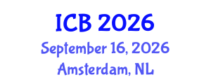 International Conference on Bioethics (ICB) September 16, 2026 - Amsterdam, Netherlands International Conference on Bioethics (ICB) September 16, 2026 - Amsterdam, Netherlands
