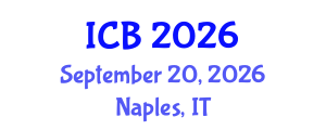 International Conference on Bioethics (ICB) September 20, 2026 - Naples, Italy International Conference on Bioethics (ICB) September 20, 2026 - Naples, Italy