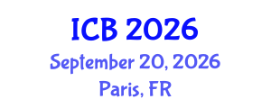 International Conference on Bioethics (ICB) September 20, 2026 - Paris, France International Conference on Bioethics (ICB) September 20, 2026 - Paris, France