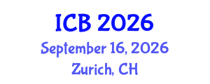 International Conference on Bioethics (ICB) September 16, 2026 - Zurich, Switzerland International Conference on Bioethics (ICB) September 16, 2026 - Zurich, Switzerland