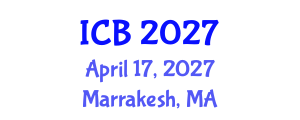 International Conference on Bioethics (ICB) April 17, 2027 - Marrakesh, Morocco International Conference on Bioethics (ICB) April 17, 2027 - Marrakesh, Morocco