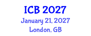 International Conference on Bioethics (ICB) January 21, 2027 - London, United Kingdom International Conference on Bioethics (ICB) January 21, 2027 - London, United Kingdom