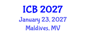 International Conference on Bioethics (ICB) January 23, 2027 - Maldives, Maldives International Conference on Bioethics (ICB) January 23, 2027 - Maldives, Maldives