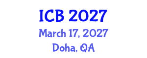 International Conference on Bioethics (ICB) March 17, 2027 - Doha, Qatar