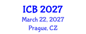 International Conference on Bioethics (ICB) March 22, 2027 - Prague, Czechia International Conference on Bioethics (ICB) March 22, 2027 - Prague, Czechia