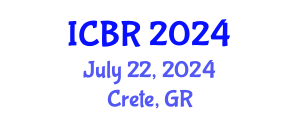 International Conference on Biofilm Research (ICBR) July 22, 2024 - Crete, Greece