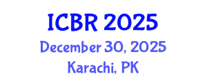 International Conference on Biofilm Research (ICBR) December 30, 2025 - Karachi, Pakistan