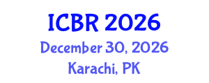 International Conference on Biofilm Research (ICBR) December 30, 2026 - Karachi, Pakistan International Conference on Biofilm Research (ICBR) December 30, 2026 - Karachi, Pakistan