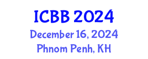 International Conference on Biofuels and Bioenergy (ICBB) December 16, 2024 - Phnom Penh, Cambodia
