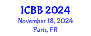 International Conference on Biofuels and Bioenergy (ICBB) November 18, 2024 - Paris, France
