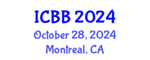 International Conference on Biofuels and Bioenergy (ICBB) October 28, 2024 - Montreal, Canada