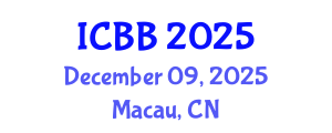 International Conference on Biofuels and Bioenergy (ICBB) December 09, 2025 - Macau, China