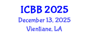 International Conference on Biofuels and Bioenergy (ICBB) December 13, 2025 - Vientiane, Laos
