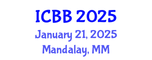 International Conference on Biofuels and Bioenergy (ICBB) January 21, 2025 - Mandalay, Myanmar