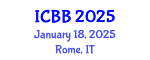International Conference on Biofuels and Bioenergy (ICBB) January 18, 2025 - Rome, Italy