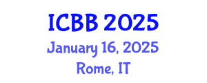 International Conference on Biofuels and Bioenergy (ICBB) January 16, 2025 - Rome, Italy