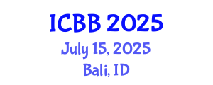 International Conference on Biofuels and Bioenergy (ICBB) July 15, 2025 - Bali, Indonesia