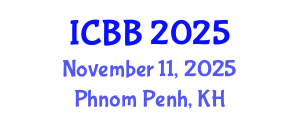 International Conference on Biofuels and Bioenergy (ICBB) November 11, 2025 - Phnom Penh, Cambodia